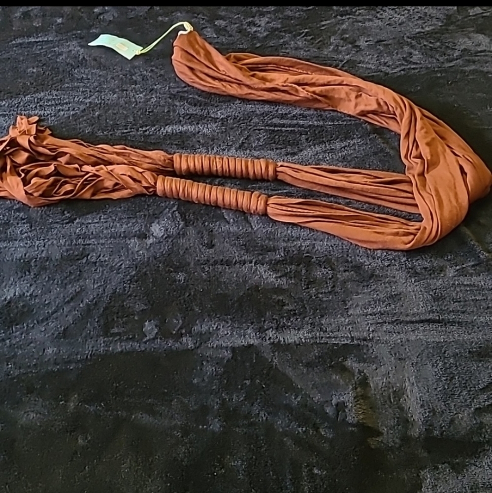 WHITE RICE Cloth Boho Belt